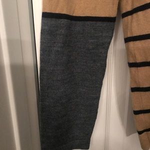 The Limited Sweaters - The Limited Sweater Camel Stripe Sweater The Limited Sweaters - The Limited Sweater Camel Stripe Sweater